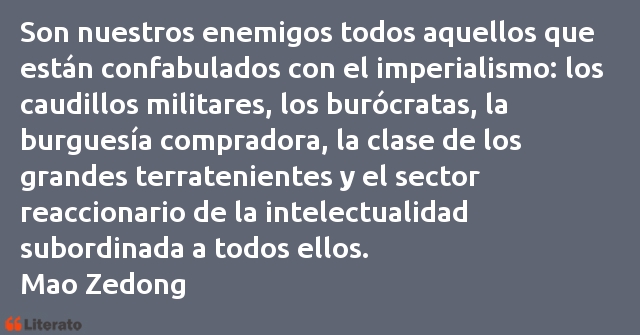 Frases de Mao Zedong