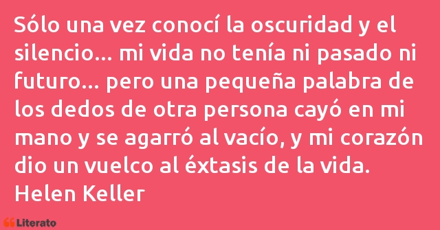 Frases de Helen Keller