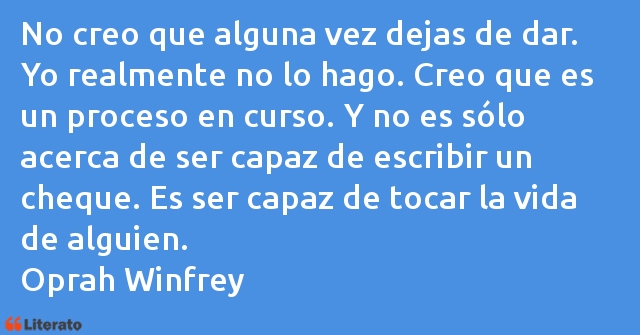 Frases de Oprah Winfrey