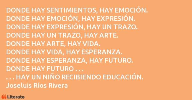 Frases de Joseluis Ríos Rivera