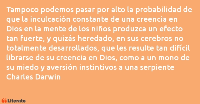 Frases de Charles Darwin