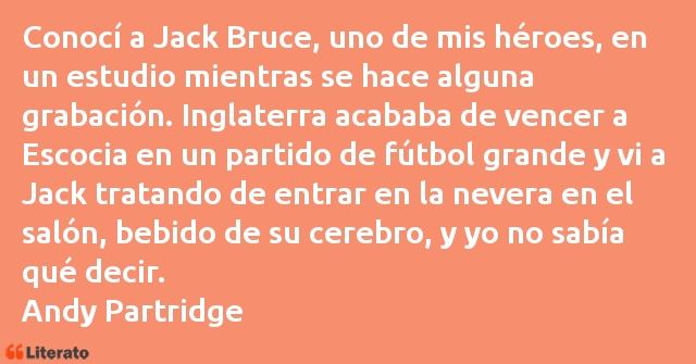 Frases de Andy Partridge