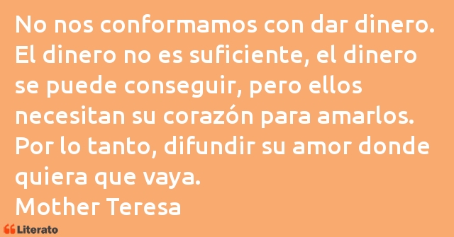 Frases de Madre Teresa De Calcuta