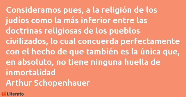 Frases de Arthur Schopenhauer