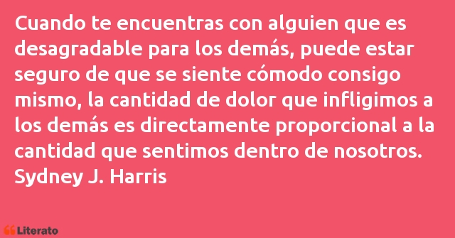 Frases de Sydney J. Harris