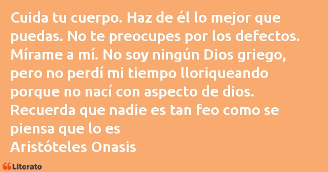 Frases de Aristóteles Onasis