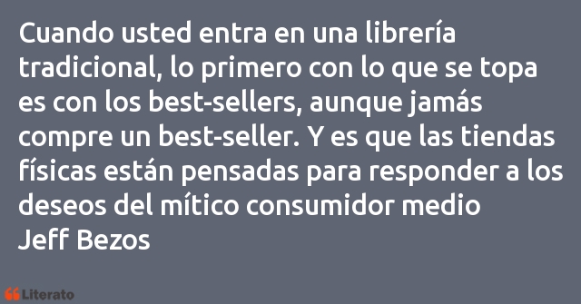 Frases de Jeff Bezos