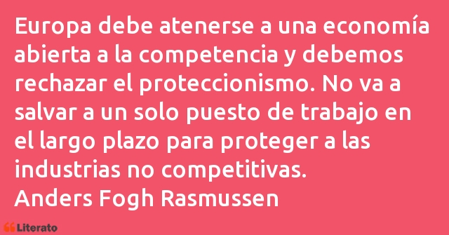 Frases de Anders Fogh Rasmussen