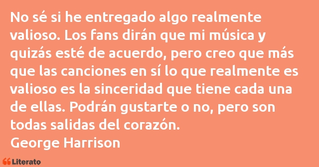 Frases de George Harrison