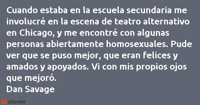 Frases de Dan Savage