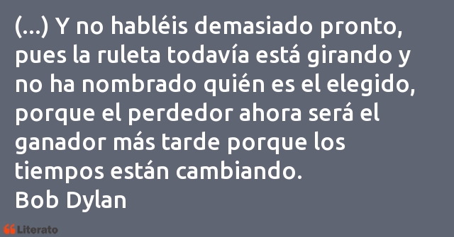 Frases de Bob Dylan