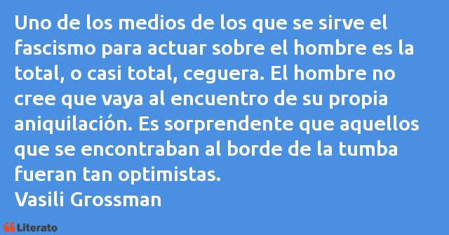 Frases de Vasili Grossman