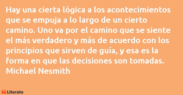 Frases de Michael Nesmith