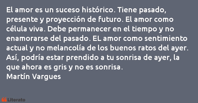 Frases de Martín Vargues