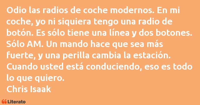 Frases de Chris Isaak