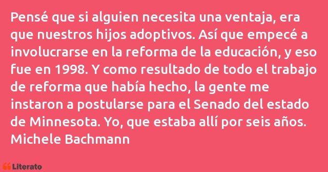 Frases de Michele Bachmann