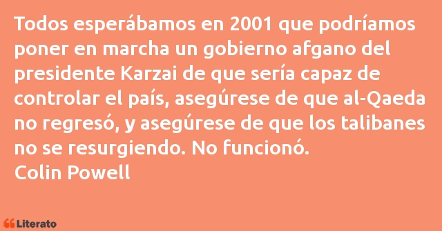 Frases de Colin Powell