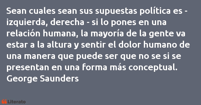 Frases de George Saunders