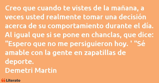 Frases de Demetri Martin