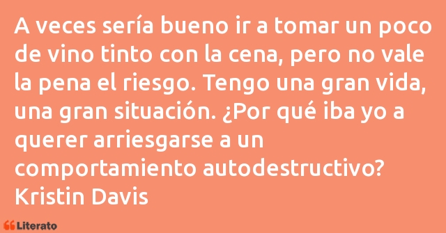 Frases de Kristin Davis