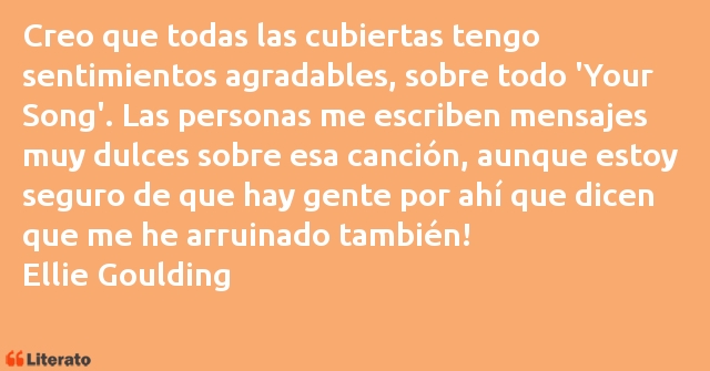 Frases de Ellie Goulding