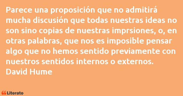 Frases de David Hume