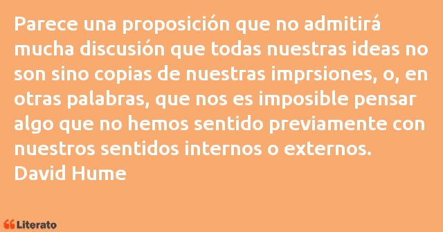 Frases de David Hume