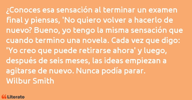 Frases de Wilbur Smith