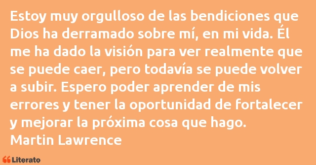 Frases de Martin Lawrence