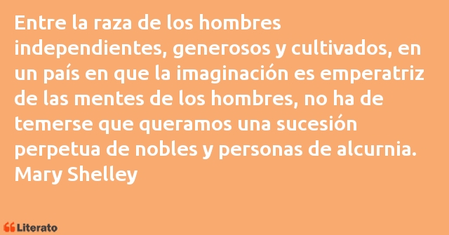 Frases de Mary Shelley