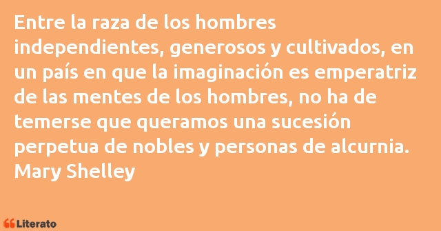 Frases de Mary Shelley