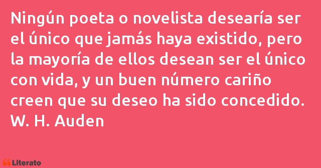 Frases de W. H. Auden