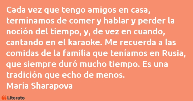 Frases de Maria Sharapova