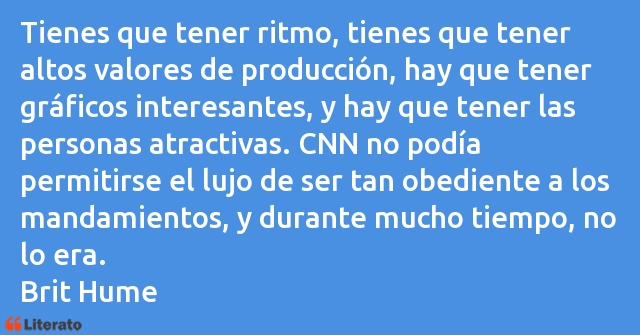 Frases de Brit Hume