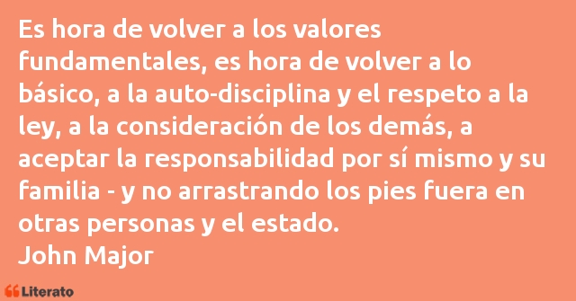 Frases de John Major