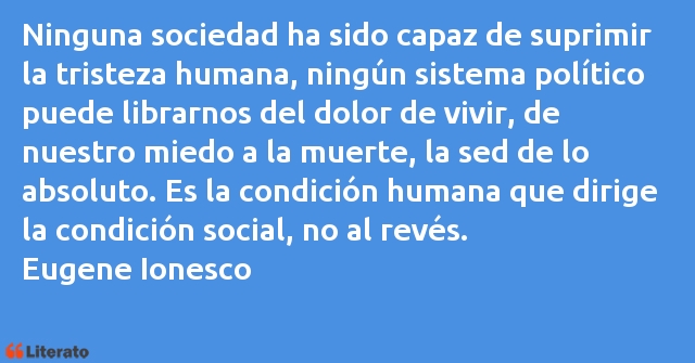 Frases de Eugene Ionesco