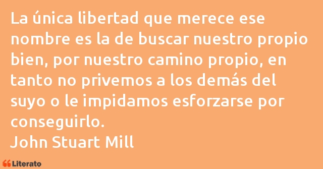 Frases de John Stuart Mill