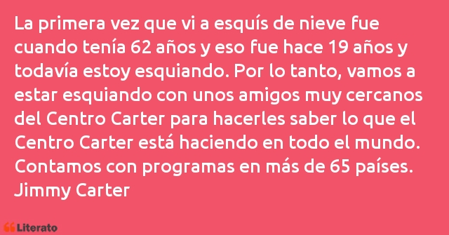 Frases de Jimmy Carter