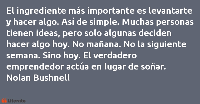 Frases de Nolan Bushnell