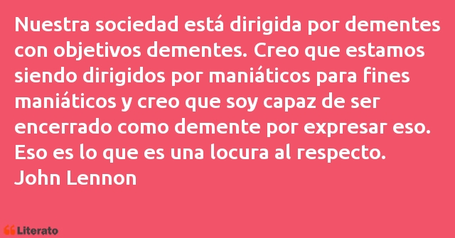 Frases de John Lennon