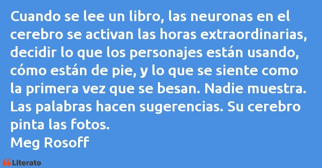 Frases de Meg Rosoff