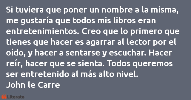 Frases de John le Carre