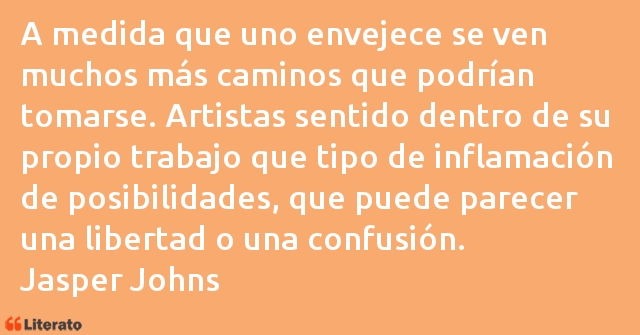 Frases de Jasper Johns