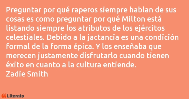 Frases de Zadie Smith