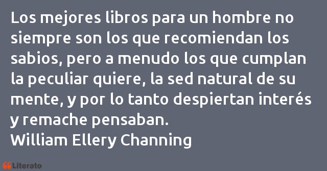 Frases de William Ellery Channing