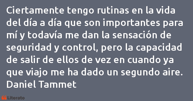 Frases de Daniel Tammet