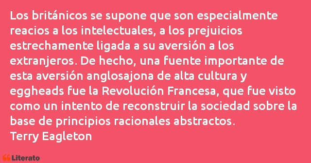 Frases de Terry Eagleton