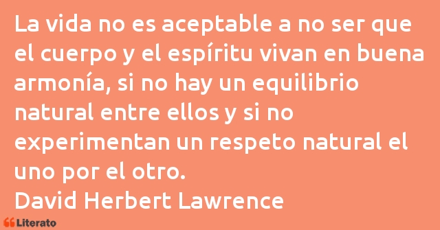 Frases de David Herbert Lawrence