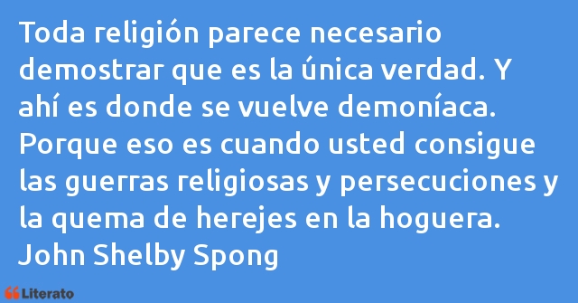 Frases de John Shelby Spong