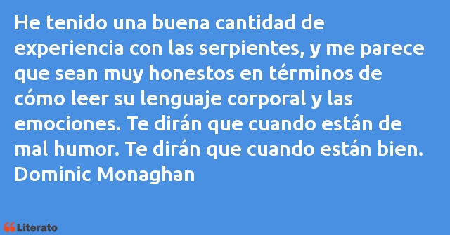 Frases de Dominic Monaghan